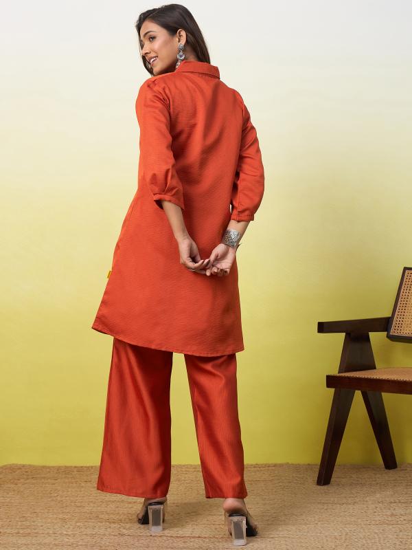 9888 R Women’s Viscose Rayon Kurta Pant Set | Co-Ords Set | 2pcs Kurta Set